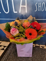 Gerbera and Rose Hand Tie