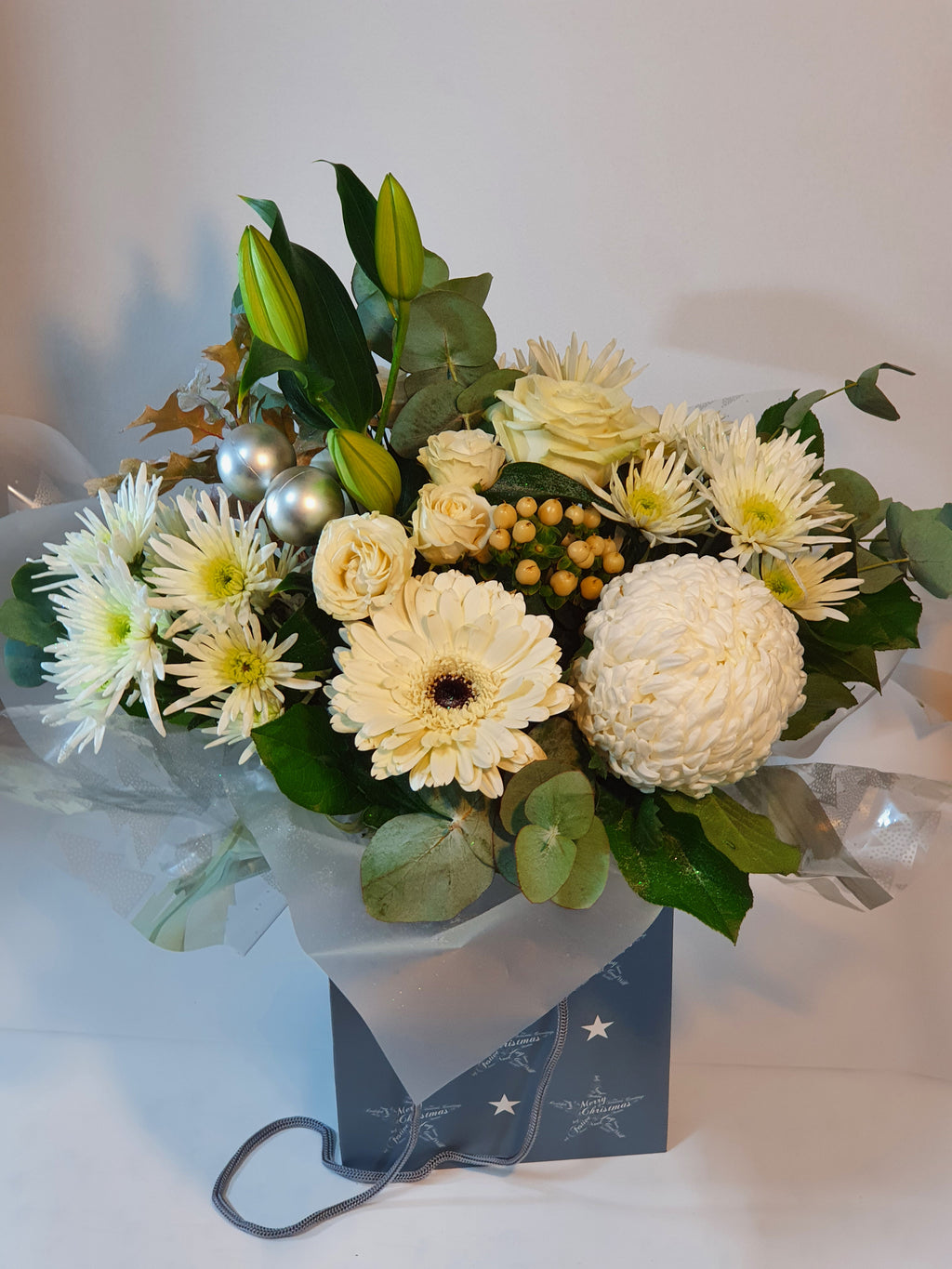 Christmas Gift Bag - Whites