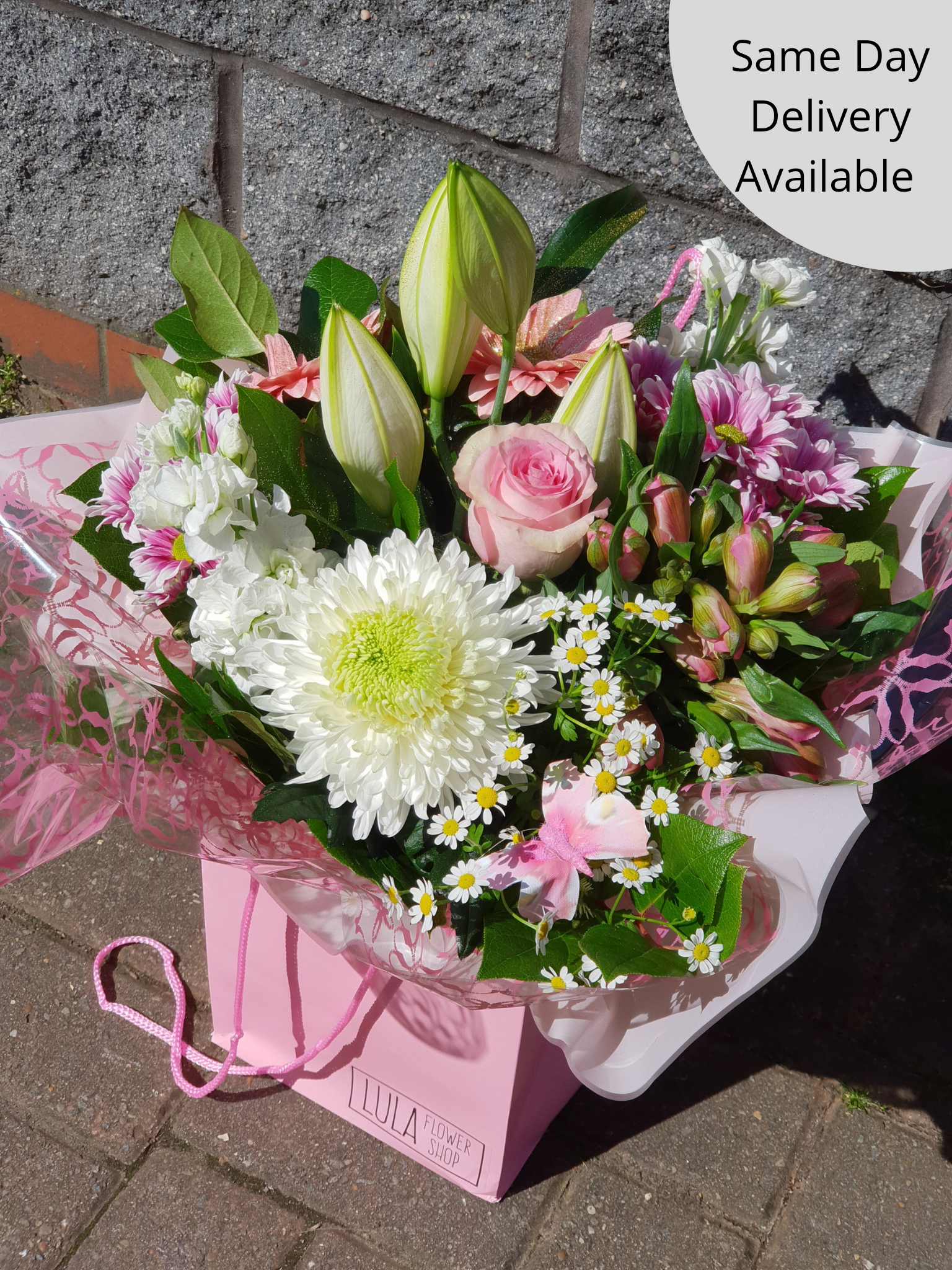 Large Pink Gift Bag